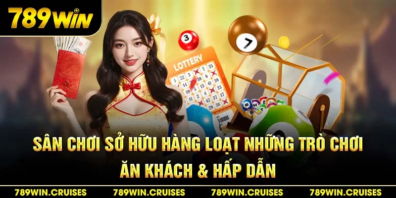 Sân chơi sở hữu hàng loạt những trò chơi ăn khách & hấp dẫn