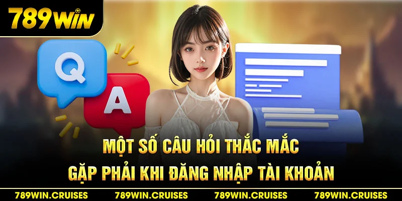 Một số thắc mắc gặp phải khi đăng nhập tài khoản